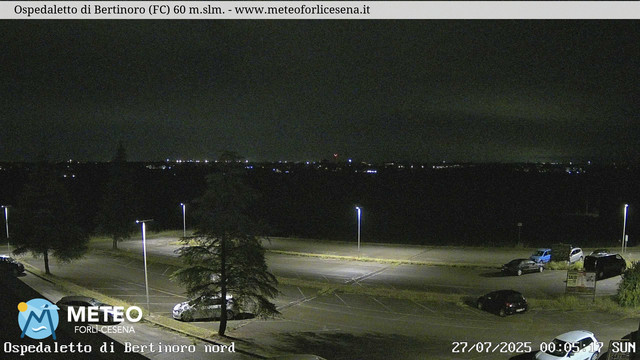 time-lapse frame, Ospedaletto di Bertinoro webcam