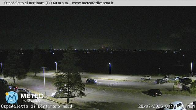 time-lapse frame, Ospedaletto di Bertinoro webcam