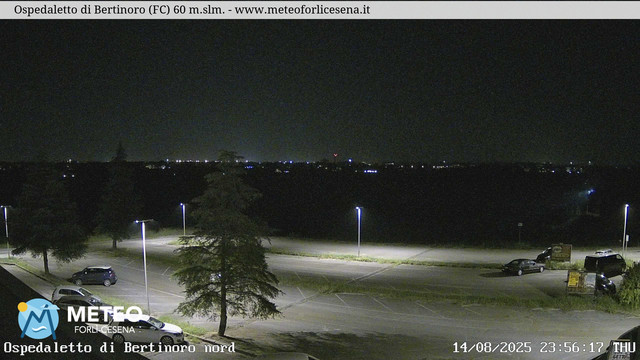 time-lapse frame, Ospedaletto di Bertinoro webcam