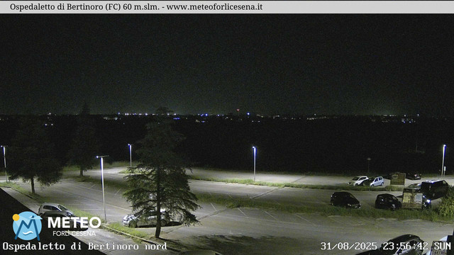 time-lapse frame, Ospedaletto di Bertinoro webcam