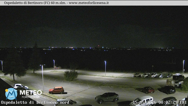time-lapse frame, Ospedaletto di Bertinoro webcam
