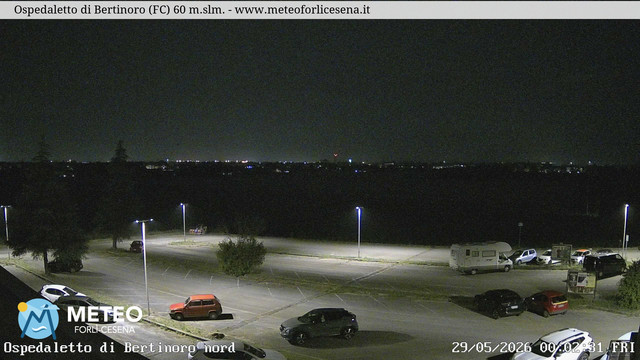 time-lapse frame, Ospedaletto di Bertinoro webcam