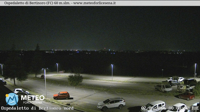 time-lapse frame, Ospedaletto di Bertinoro webcam