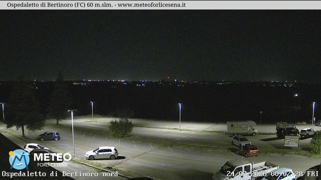 time-lapse frame, Ospedaletto di Bertinoro webcam