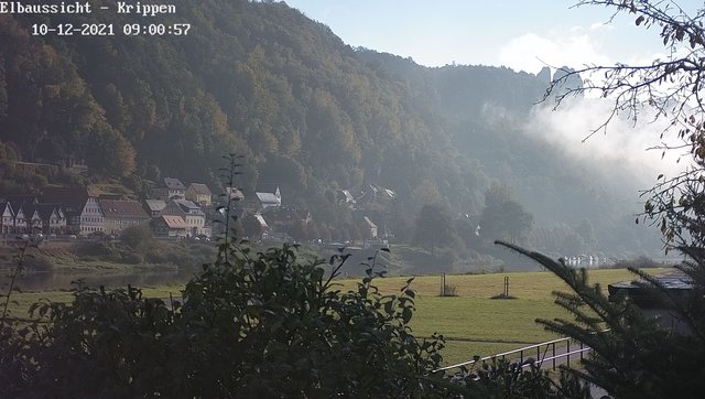 time-lapse frame, Webcam in Bad Schandau Sächsische Schweiz webcam