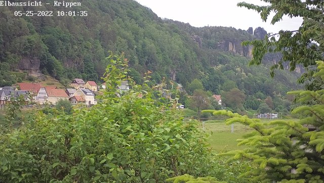 time-lapse frame, Webcam in Bad Schandau Sächsische Schweiz webcam