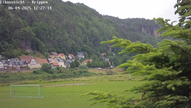 time-lapse frame, Webcam in Bad Schandau Sächsische Schweiz webcam