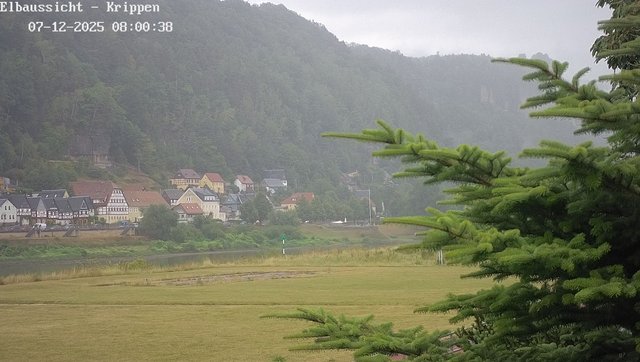time-lapse frame, Webcam in Bad Schandau Sächsische Schweiz webcam