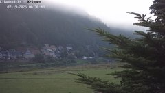 view from Webcam in Bad Schandau Sächsische Schweiz on 2025-07-19