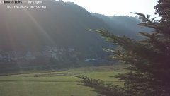view from Webcam in Bad Schandau Sächsische Schweiz on 2025-07-19