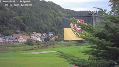 view from Webcam in Bad Schandau Sächsische Schweiz on 2025-09-12