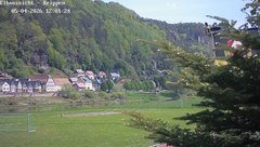 view from Webcam in Bad Schandau Sächsische Schweiz on 2026-05-04
