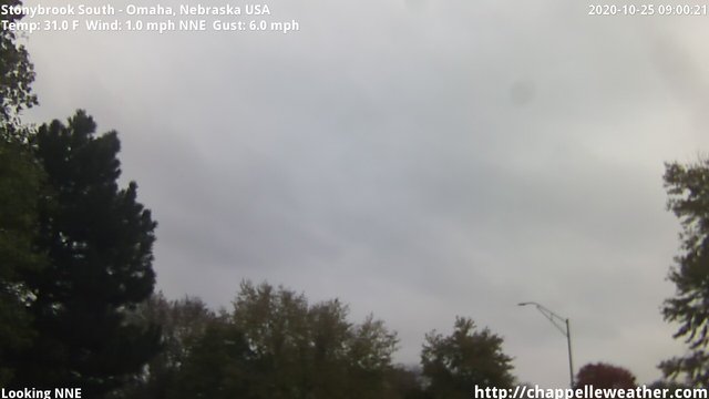 time-lapse frame, Stoneybrook South webcam