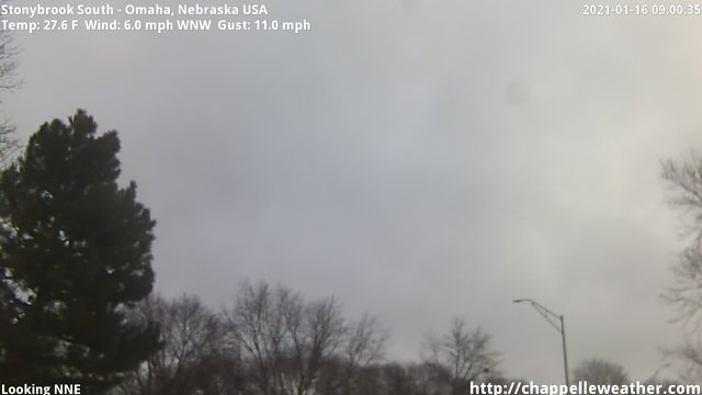 time-lapse frame, Stoneybrook South webcam