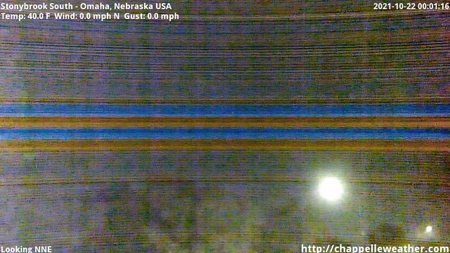 time-lapse frame, Stoneybrook South webcam