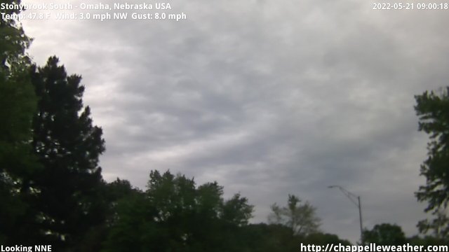 time-lapse frame, Stoneybrook South webcam