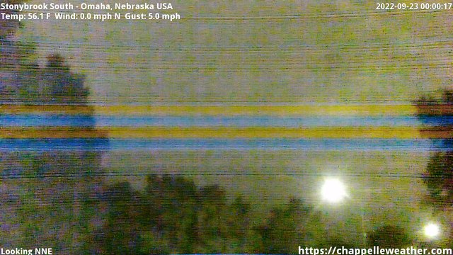 time-lapse frame, Stoneybrook South webcam