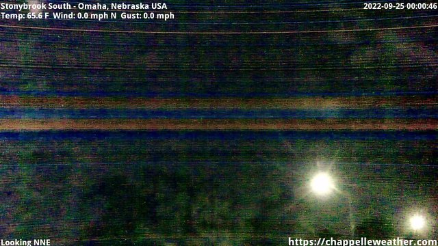 time-lapse frame, Stoneybrook South webcam