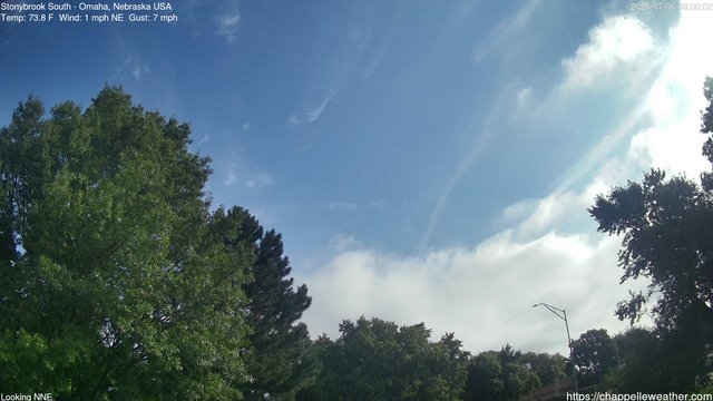 time-lapse frame, Stoneybrook South webcam