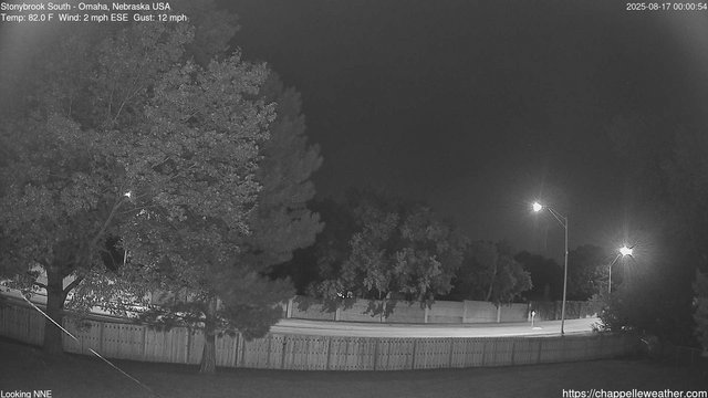 time-lapse frame, Stoneybrook South webcam
