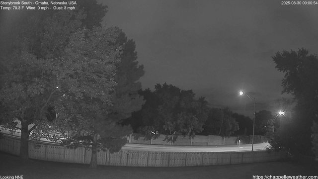 time-lapse frame, Stoneybrook South webcam