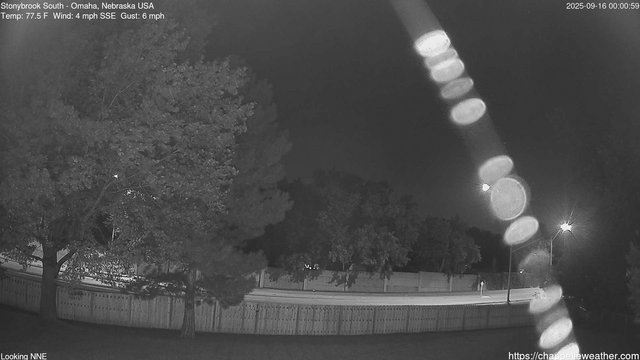 time-lapse frame, Stoneybrook South webcam