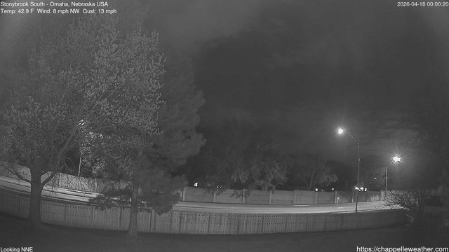 time-lapse frame, Stoneybrook South webcam