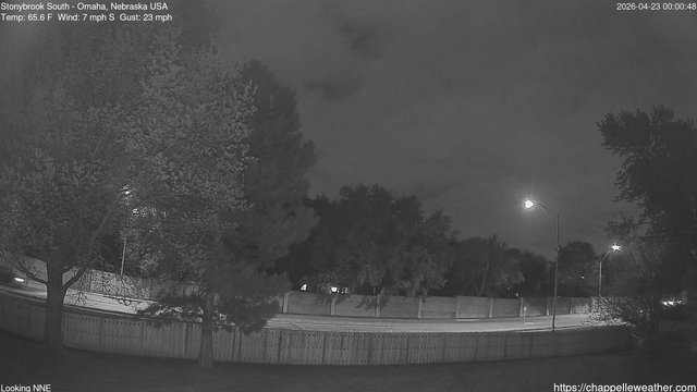 time-lapse frame, Stoneybrook South webcam