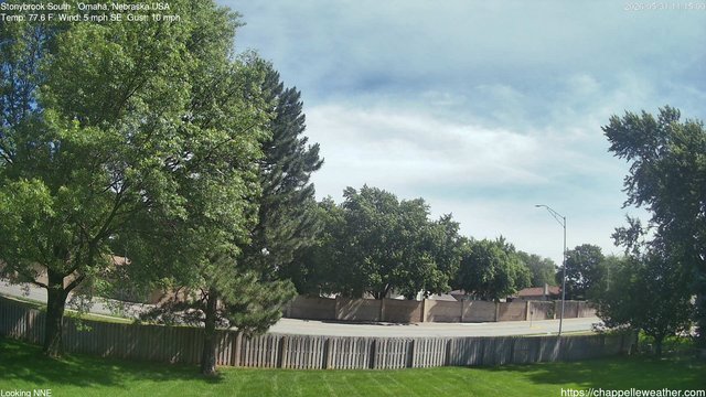 time-lapse frame, Stoneybrook South webcam