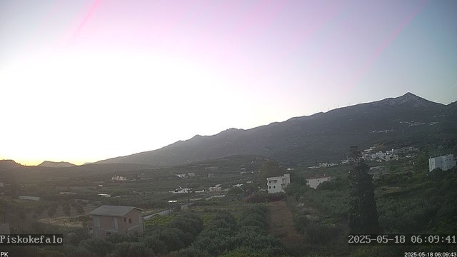 time-lapse frame, PKweather webcam