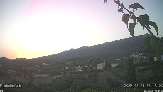 time-lapse frame, PKweather webcam