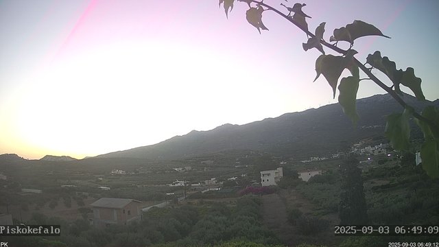 time-lapse frame, PKweather webcam