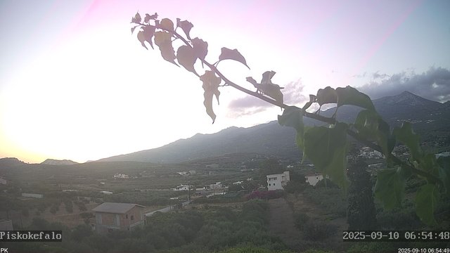 time-lapse frame, PKweather webcam