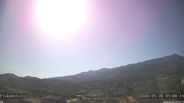 time-lapse frame, PKweather webcam