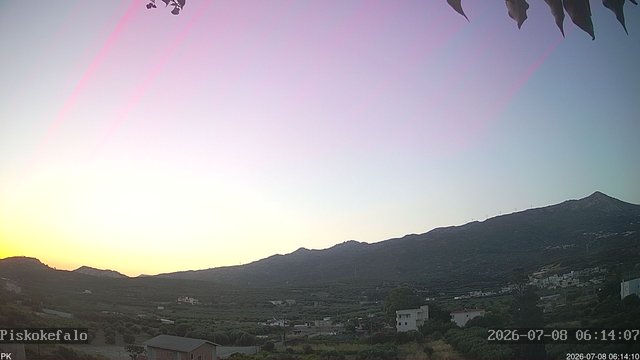 time-lapse frame, PKweather webcam