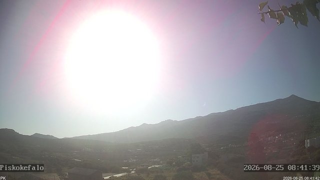 time-lapse frame, PKweather webcam