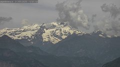 view from Alpe di Mera - Panorama Monte Rosa on 2025-05-31