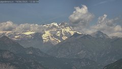 view from Alpe di Mera - Panorama Monte Rosa on 2025-06-19