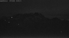 view from Alpe di Mera - Panorama Monte Rosa on 2025-07-01
