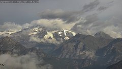 view from Alpe di Mera - Panorama Monte Rosa on 2025-09-14