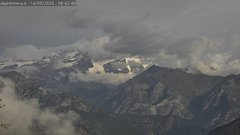 view from Alpe di Mera - Panorama Monte Rosa on 2025-09-14