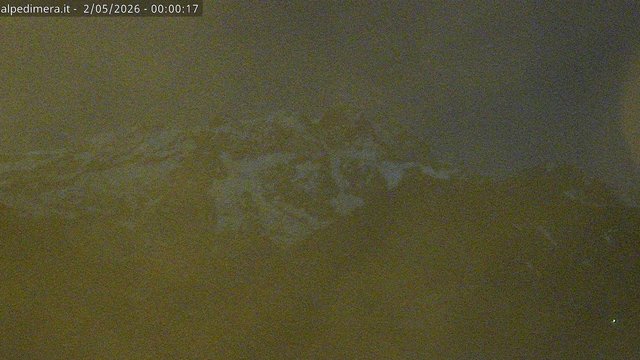 time-lapse frame, Alpe di Mera - Panorama Monte Rosa webcam