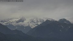 view from Alpe di Mera - Panorama Monte Rosa on 2026-05-04