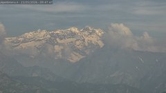 view from Alpe di Mera - Panorama Monte Rosa on 2026-05-23