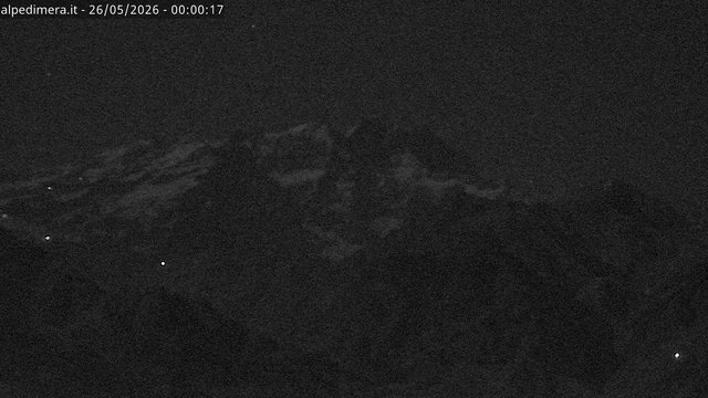 time-lapse frame, Alpe di Mera - Panorama Monte Rosa webcam