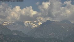 view from Alpe di Mera - Panorama Monte Rosa on 2026-05-26