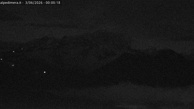 time-lapse frame, Alpe di Mera - Panorama Monte Rosa webcam