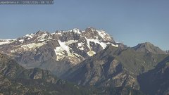view from Alpe di Mera - Panorama Monte Rosa on 2026-06-13