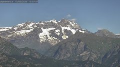 view from Alpe di Mera - Panorama Monte Rosa on 2026-06-15