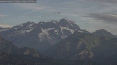 view from Alpe di Mera - Panorama Monte Rosa on 2026-06-29